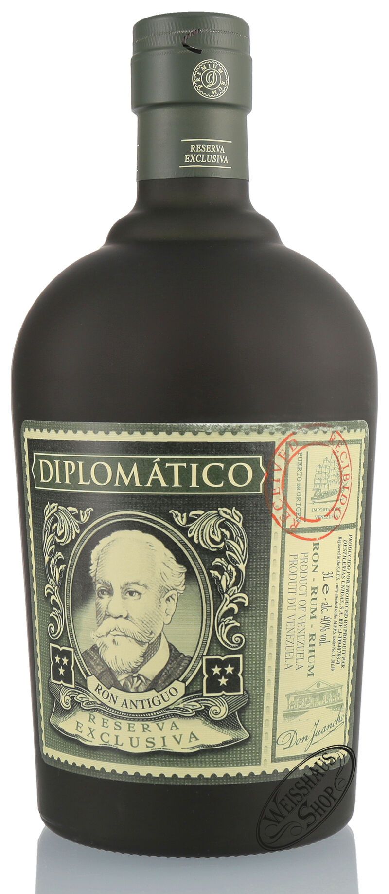Diplomatico Reserva Exclusiva 12 YO Rum 40% vol. 3,0l Doppelmagnum