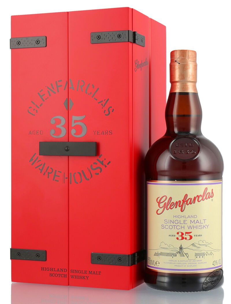 Glenfarclas 35 YO Single Malt Whisky 43% vol. 0,70l Glenfarclas 35 YO Single Malt Whisky 43% vol. 0,70l