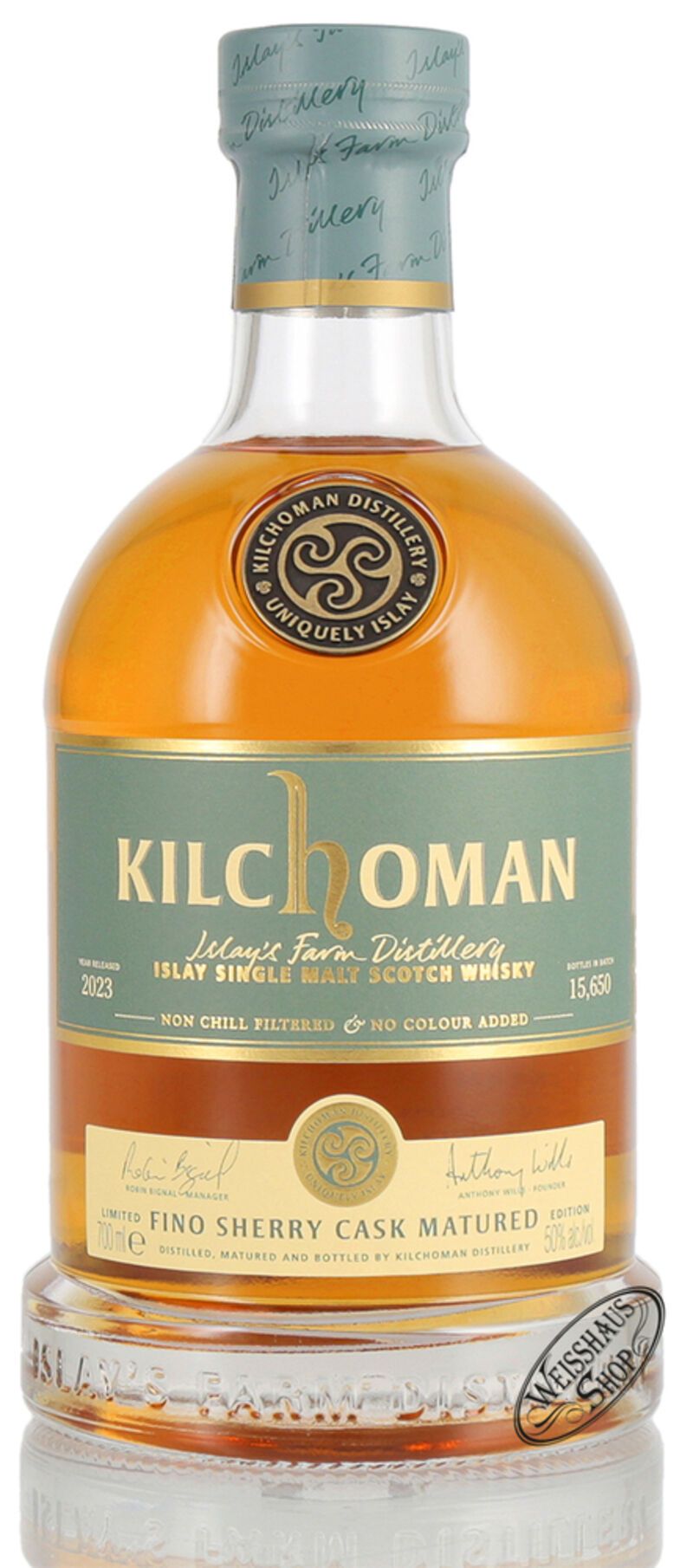 Kilchoman Sherry Cask 2023 Release Islay Whisky 50% vol. 0,70l Kilchoman Sherry Cask 2023 Release Islay Whisky 50% vol. 0,70l