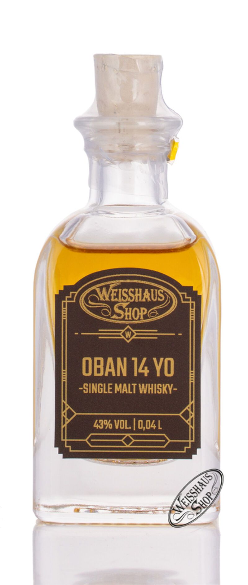 Oban 14 YO Whisky 43% vol. 0,04l Weisshaus Sample Oban 14 YO Whisky 43% vol. 0,04l Weisshaus Sample