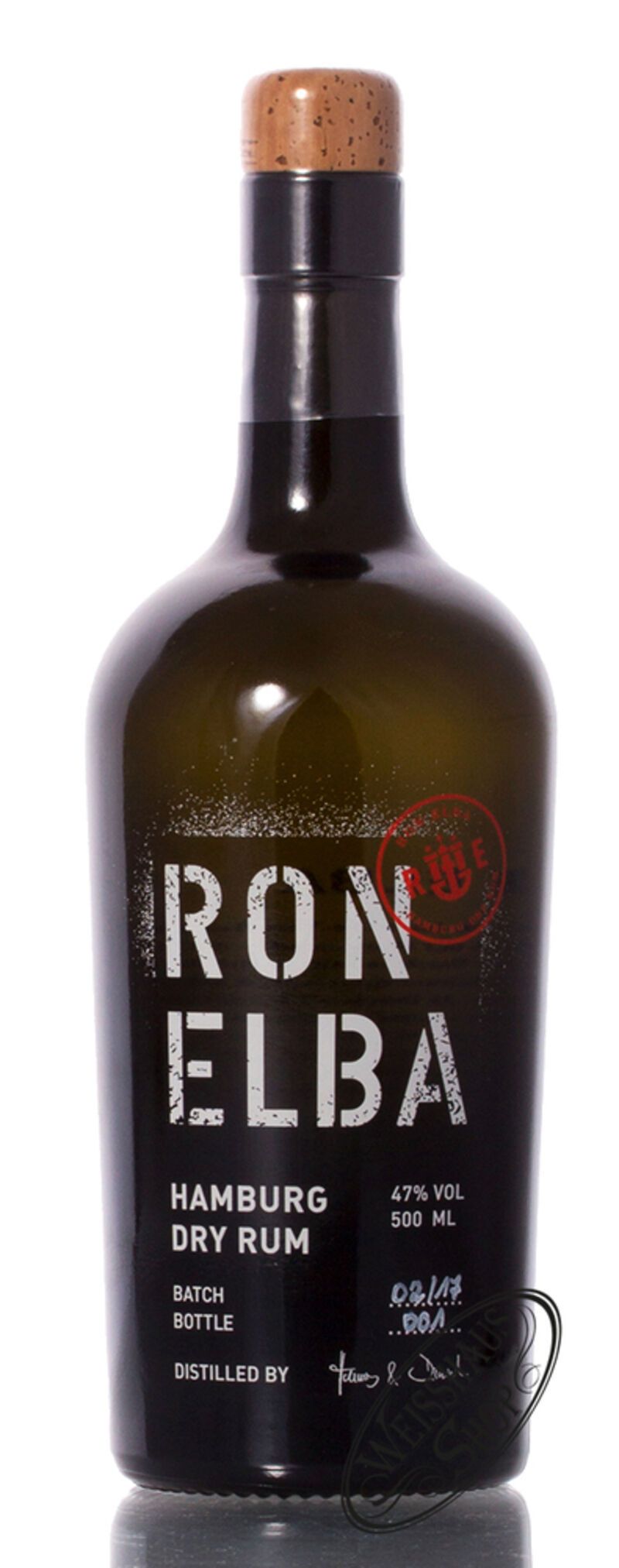 Ron Elba White Dry Rum 47% vol. 0,50l Ron Elba White Dry Rum 47% vol. 0,50l