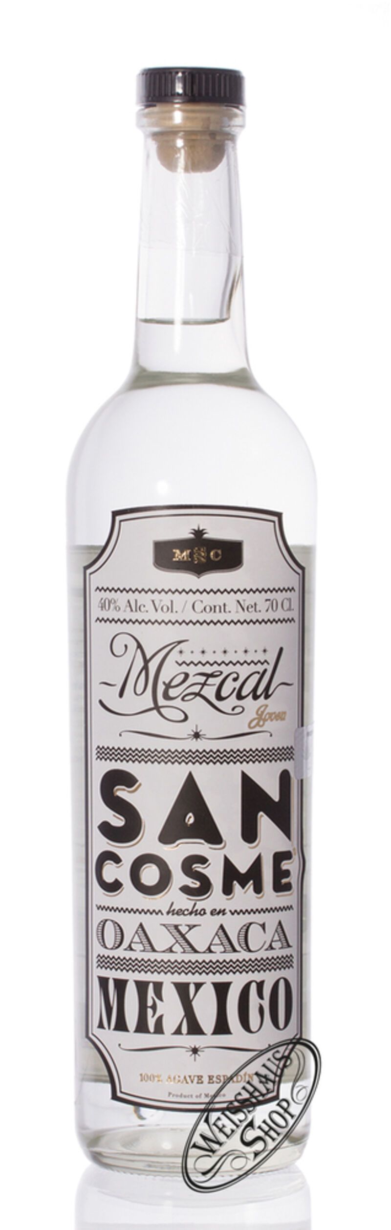 San Cosme Mezcal 40% vol. 0,70l San Cosme Mezcal 40% vol. 0,70l