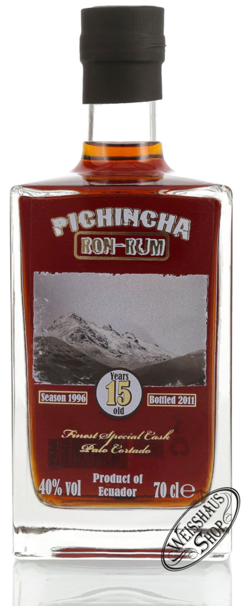 Pichincha 15 YO Palo Cortado Cask Rum 40% vol. 0,70l