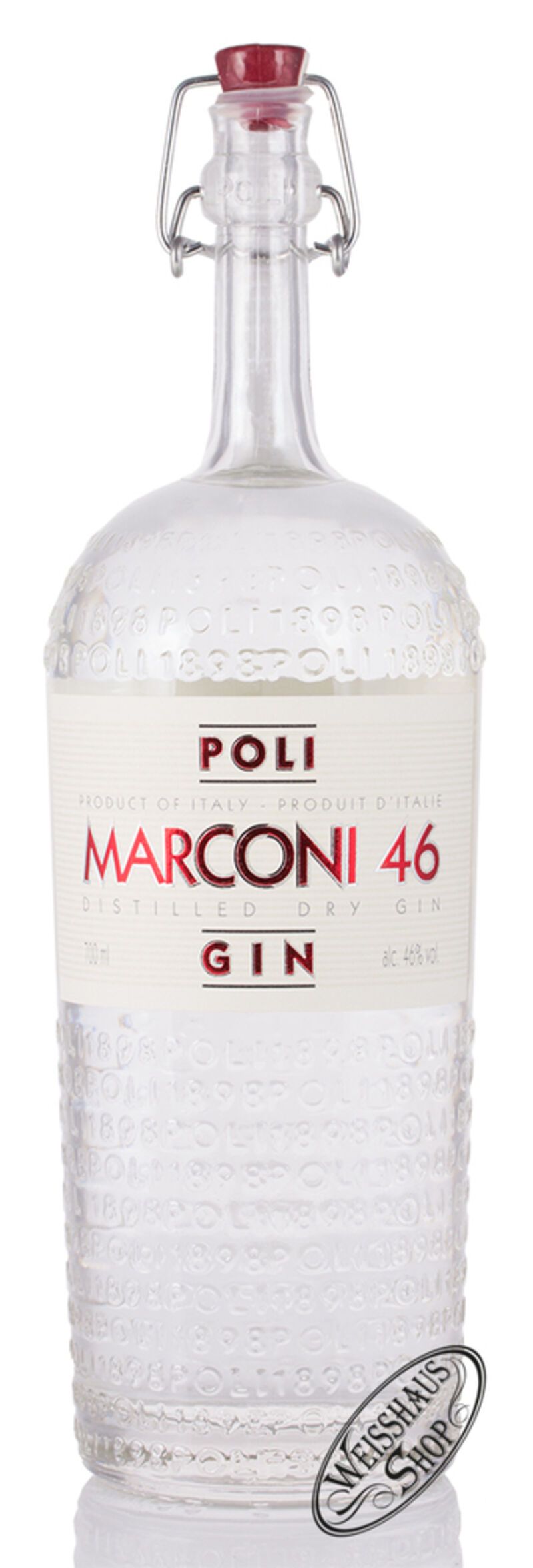 Poli Marconi 46 Dry Gin 46% vol. 0,70l Poli Marconi 46 Dry Gin 46% vol. 0,70l