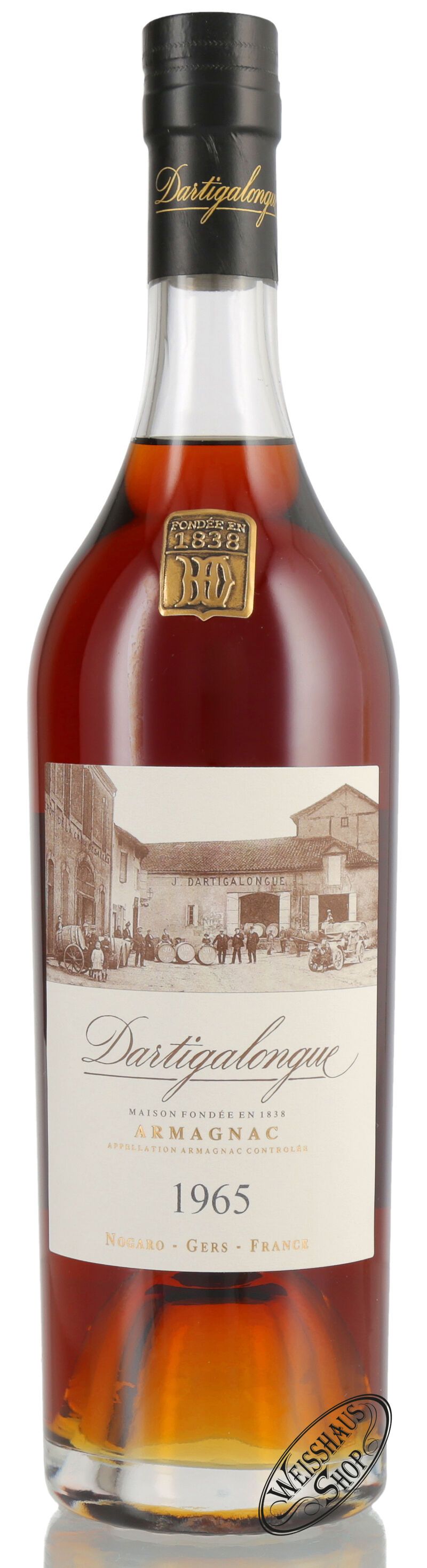 Dartigalongue Vintage 1965 Armagnac 40% vol. 0,70l Dartigalongue Vintage 1965 Armagnac 40% vol. 0,70l
