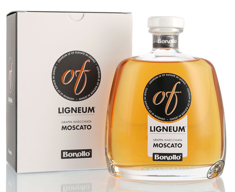Bonollo Grappa of Ligneum Moscato 42% vol. 0,70l Bonollo Grappa of Ligneum Moscato 42% vol. 0,70l