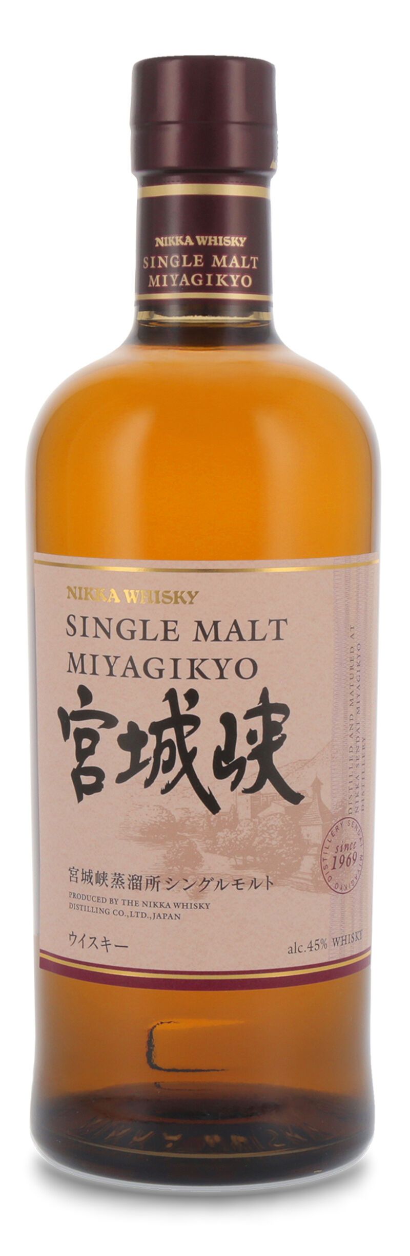 Nikka Miyagikyo Single Malt Whisky 45% vol. 0,70l