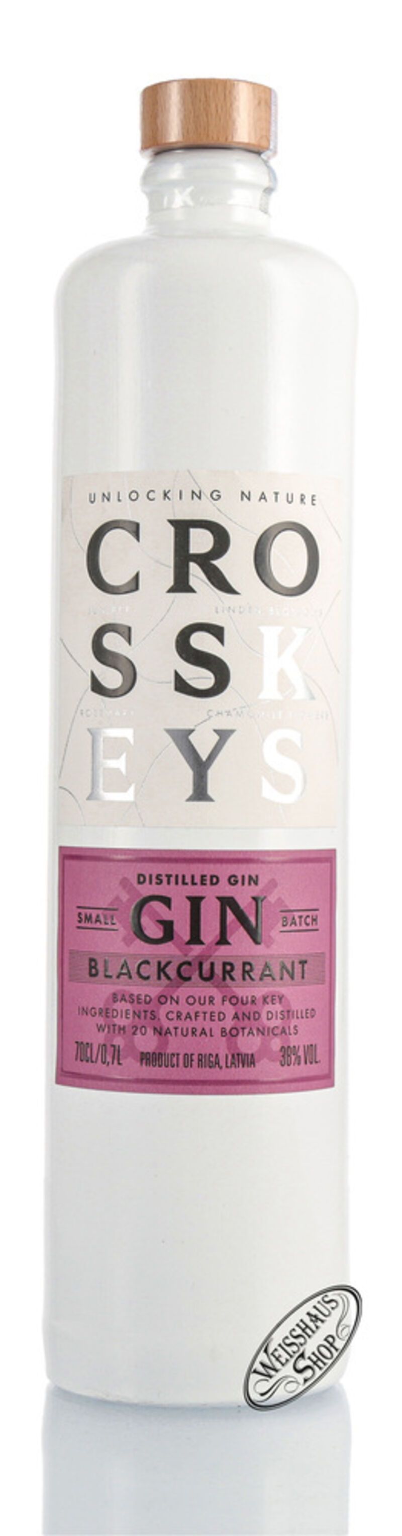 Cross Keys Black Currant Gin 38% vol. 0,70l Cross Keys Black Currant Gin 38% vol. 0,70l