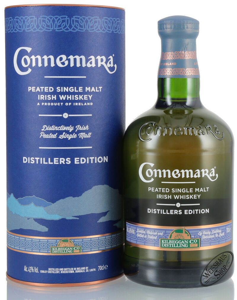 Connemara Distillers Edition Irish Whiskey 43% vol. 0,70l Connemara Distillers Edition Irish Whiskey 43% vol. 0,70l