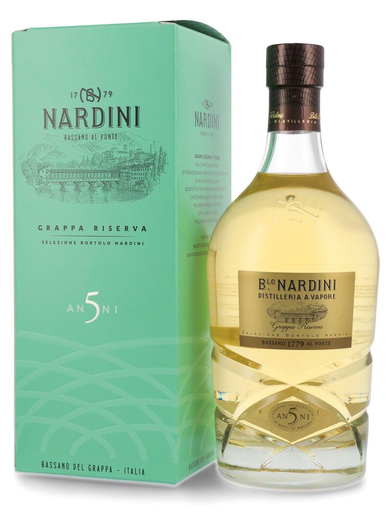 Nardini Grappa Riserva Selezione 5 anni 42% vol. 0,70l Nardini Grappa Riserva Selezione 5 anni 42% vol. 0,70l