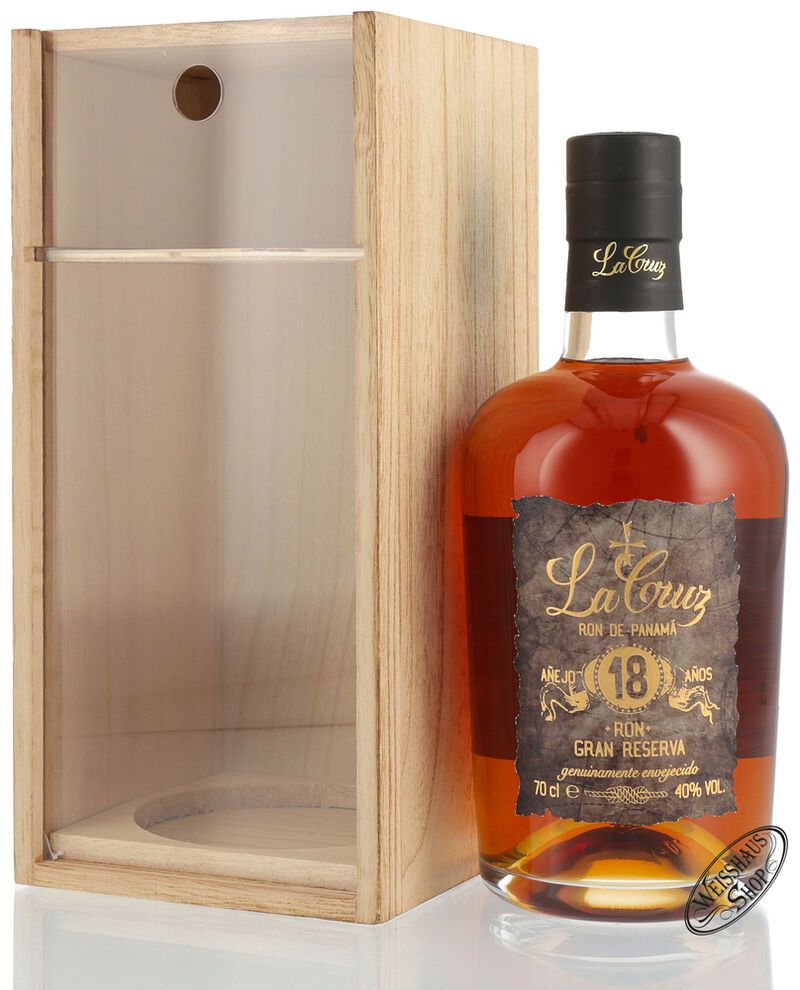 La Cruz Ron de Panama 18 YO Rum 40% vol. 0,70l