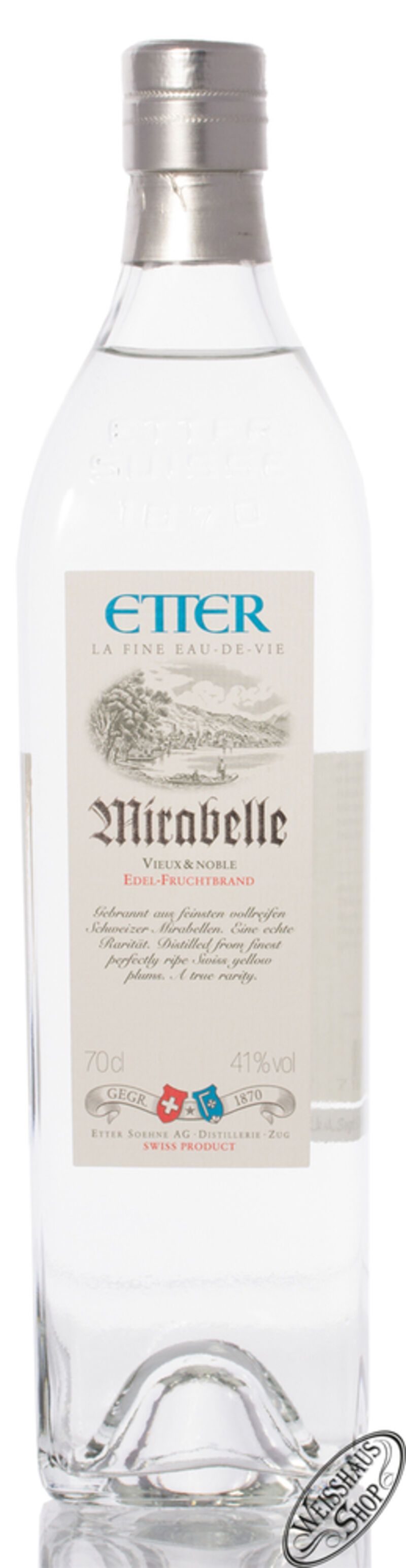 Etter Mirabelle Fruchtbrand 41% vol. 0,70l Etter Mirabelle Fruchtbrand 41% vol. 0,70l