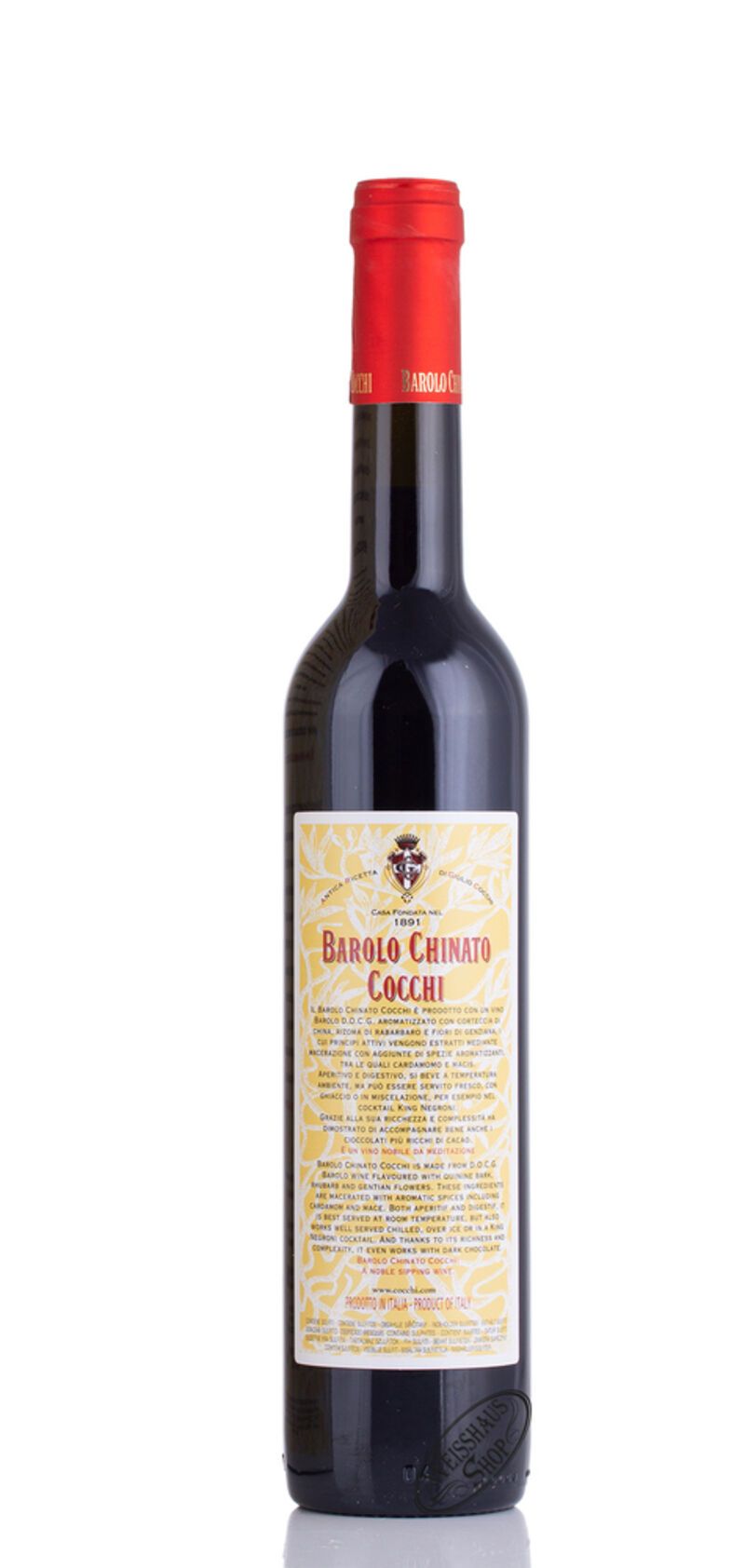 Cocchi Vermouth Barolo Chinato 16,5% vol. 0,50l Cocchi Vermouth Barolo Chinato 16,5% vol. 0,50l