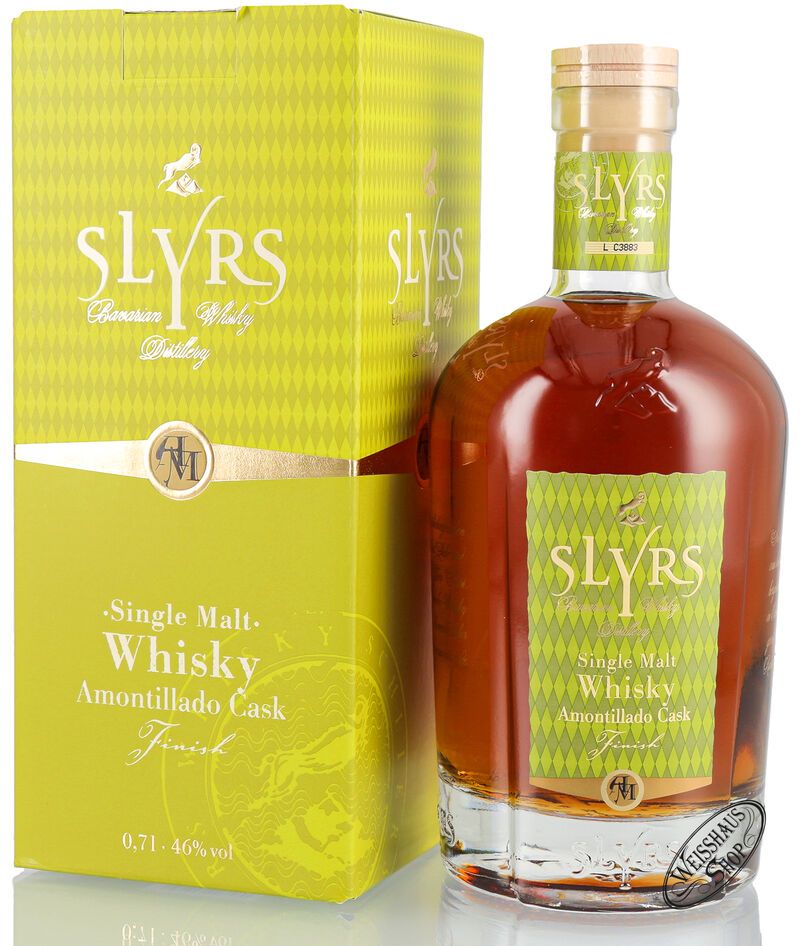 Slyrs Amontillado Cask Finish Whisky 46% vol. 0,70l Slyrs Amontillado Cask Finish Whisky 46% vol. 0,70l