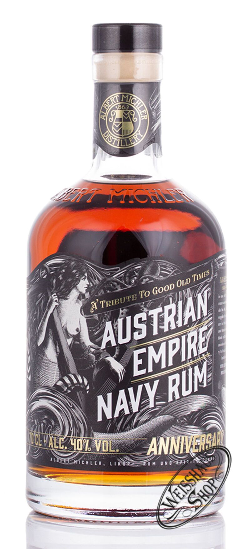 Austrian Empire Navy Rum Anniversary 40% vol. 0,70l Austrian Empire Navy Rum Anniversary 40% vol. 0,70l