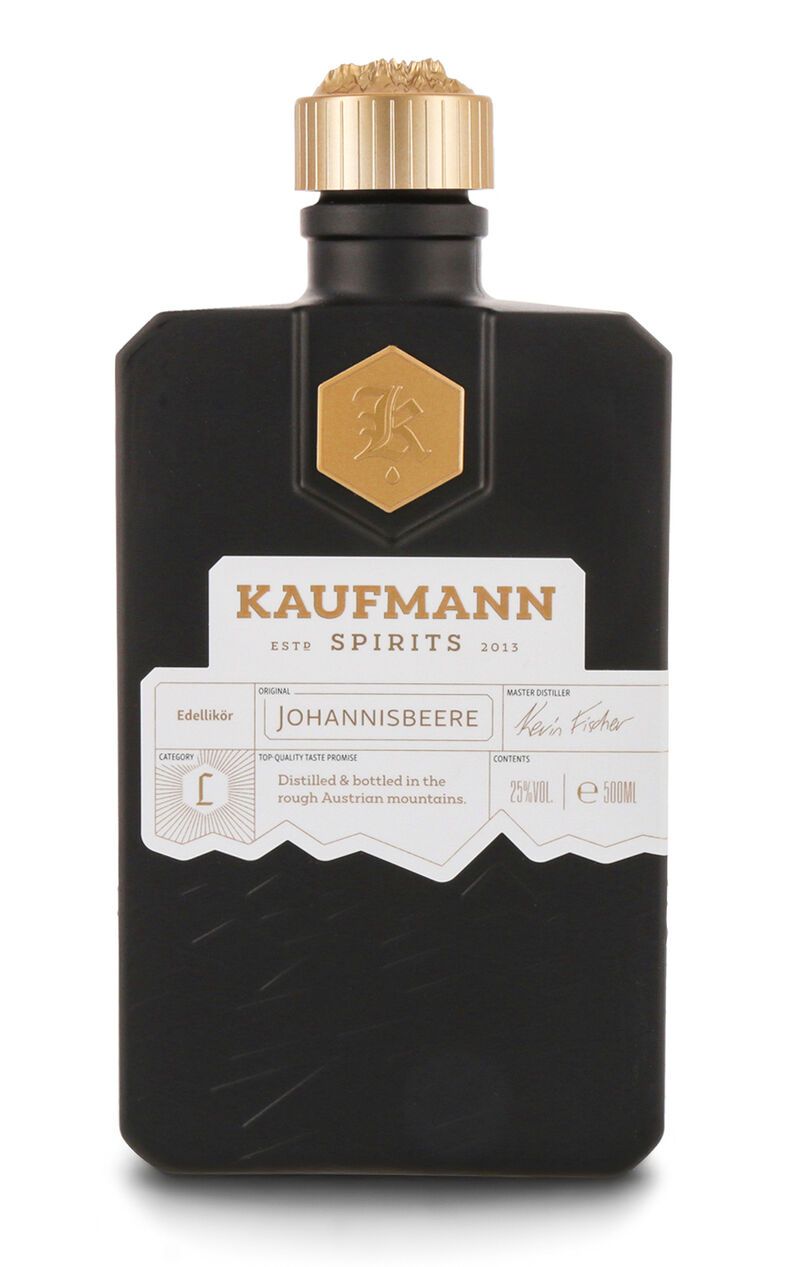 Kaufmann Spirits Johannisbeere Edellikör 25% vol. 0,50l