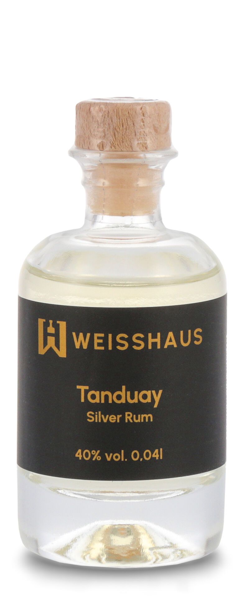 Tanduay Silver Rum 40% vol. 0,04l Weisshaus Sample