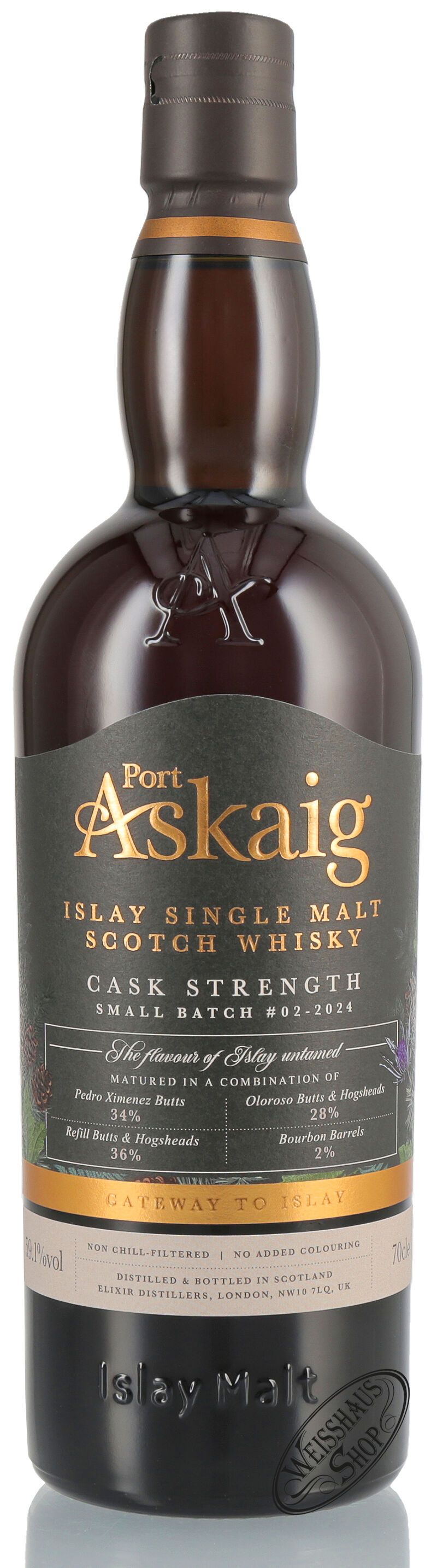 Port Askaig Cask Strength Islay Single Malt Whisky 59,1% vol. 0,70l Port Askaig Cask Strength Islay Single Malt Whisky 59,1% vol. 0,70l