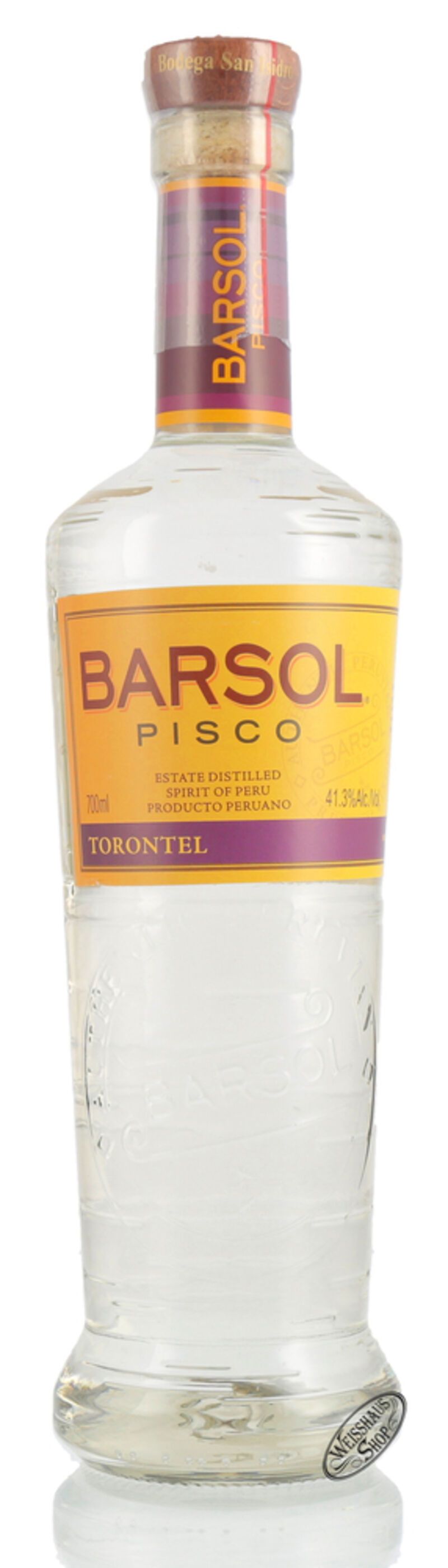 Barsol Pisco Torontel 41,3% vol. 0,70l Barsol Pisco Torontel 41,3% vol. 0,70l