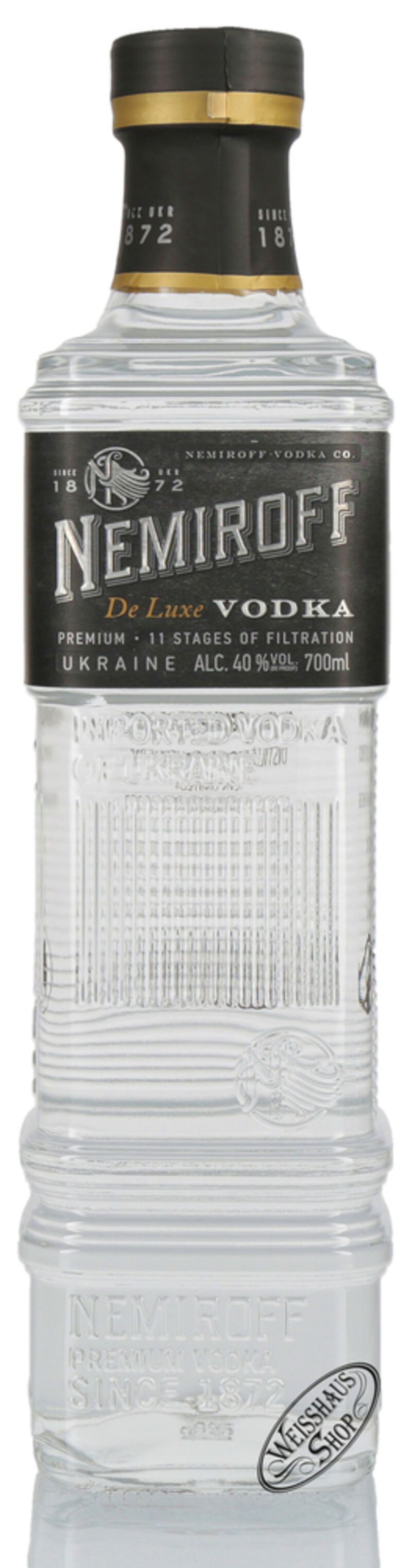 Nemiroff De Luxe Vodka 40% vol. 0,70l | Weisshaus Shop