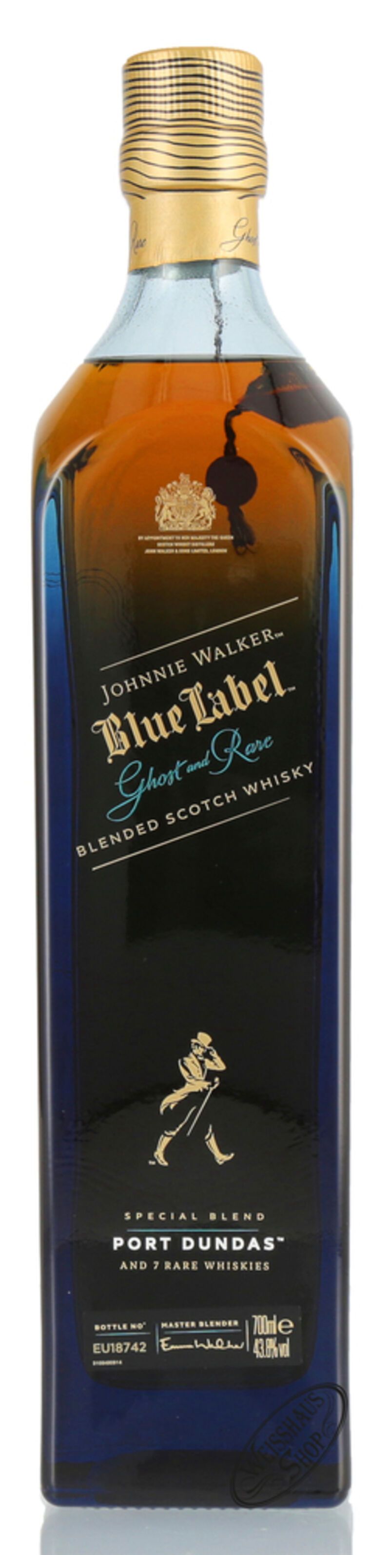 Johnnie Walker Blue Label Ghost and Rare Port Dundas Whisky 43,8% vol. 0,70l Johnnie Walker Blue Label Ghost and Rare Port Dundas Whisky 43,8% vol. 0,70l