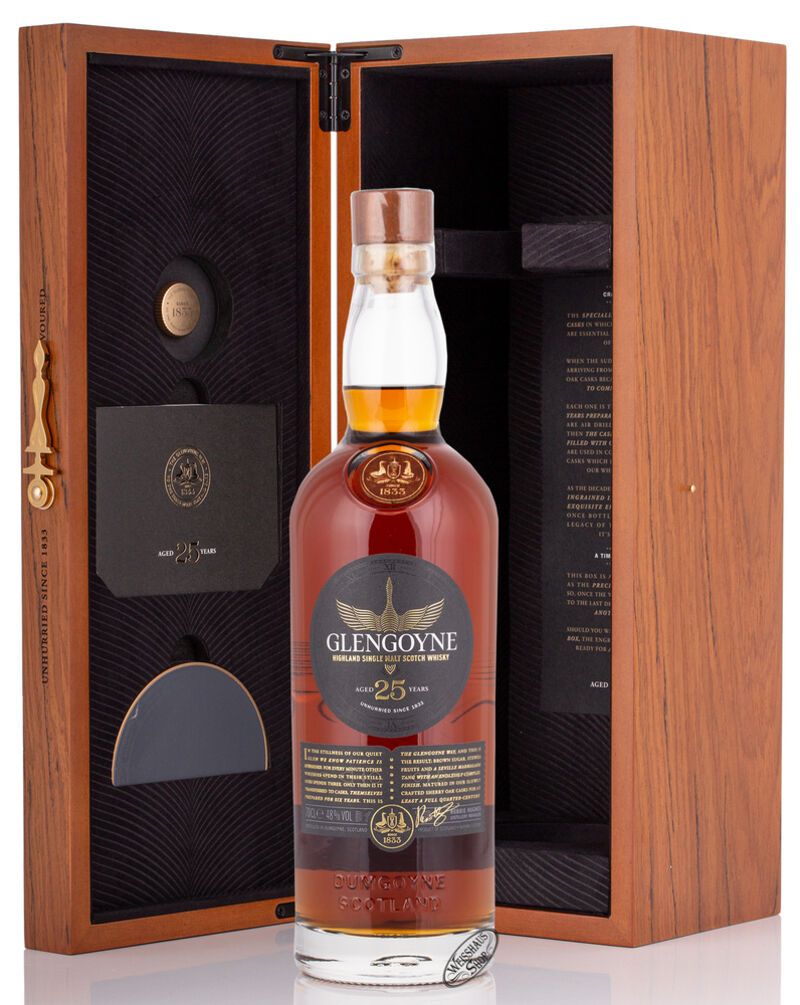 Glengoyne 25 YO Single Malt Whisky 48% vol. 0,70l Glengoyne 25 YO Single Malt Whisky 48% vol. 0,70l