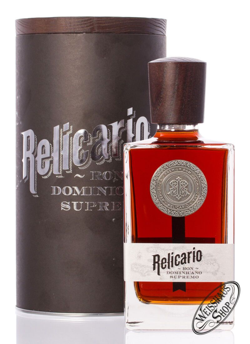 Ron Relicario Dominicano Supremo Rum 40% vol. 0,70l Ron Relicario Dominicano Supremo Rum 40% vol. 0,70l