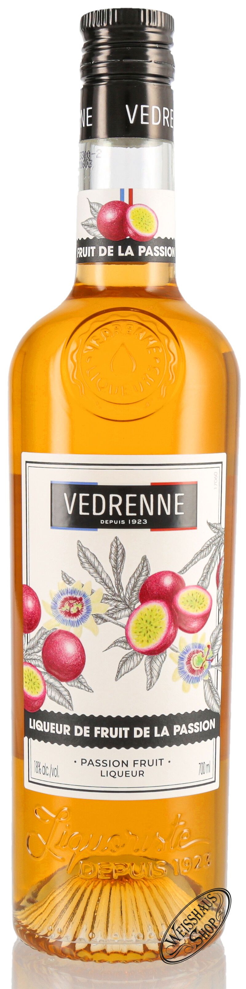 Vedrenne Liqueur de fruits de la passion 18% vol. 0,70l Vedrenne Liqueur de fruits de la passion 18% vol. 0,70l