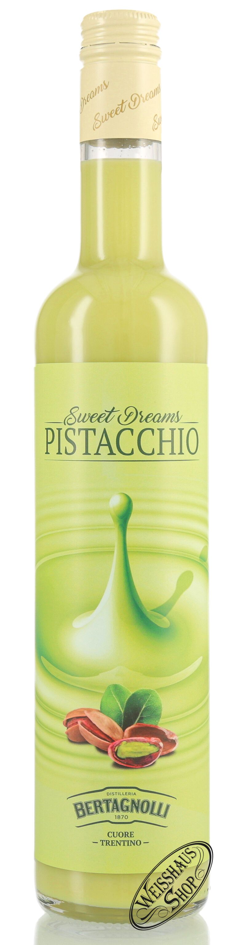 Bertagnolli Sweet Dreams Pistazie 17% vol. 0,50l Bertagnolli Sweet Dreams Pistazie 17% vol. 0,50l