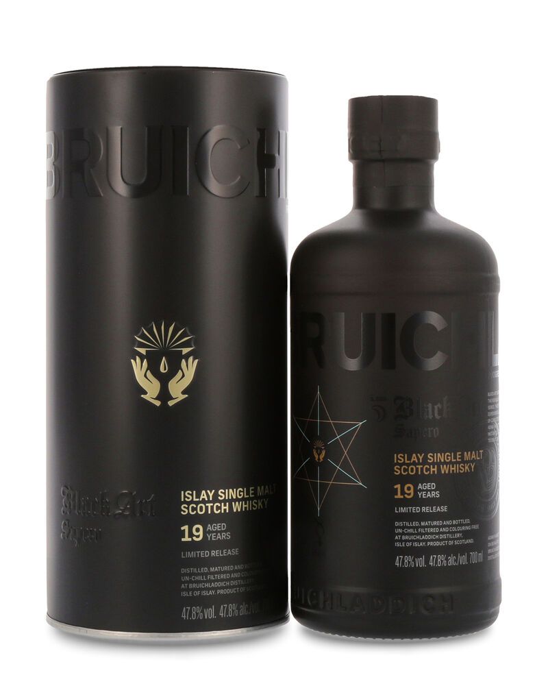 Bruichladdich 19 YO Black Art Sapero Islay Whisky 47,8% vol. 0,70l