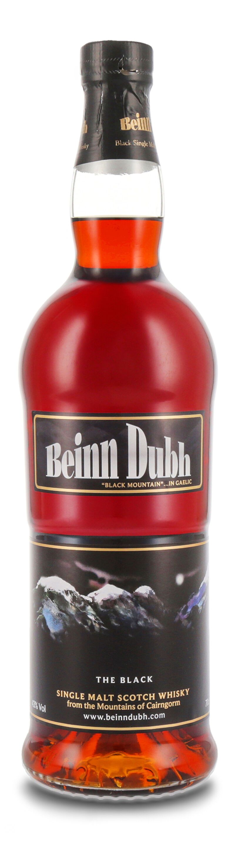 Beinn Dubh The Black Whisky 43% vol. 0,70l