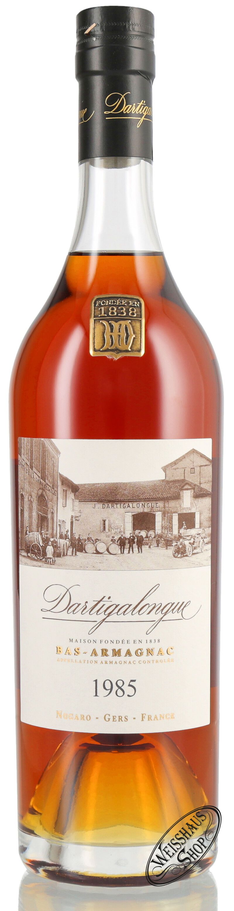 Dartigalongue Vintage 1985 Armagnac 40% vol. 0,70l Dartigalongue Vintage 1985 Armagnac 40% vol. 0,70l