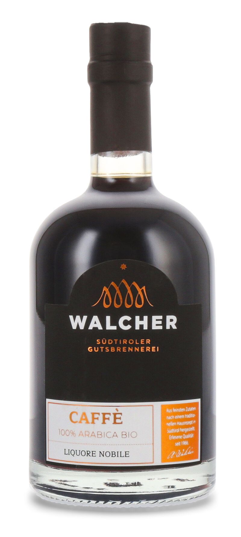 Walcher Kaffee Likör 25% vol. 0,50l