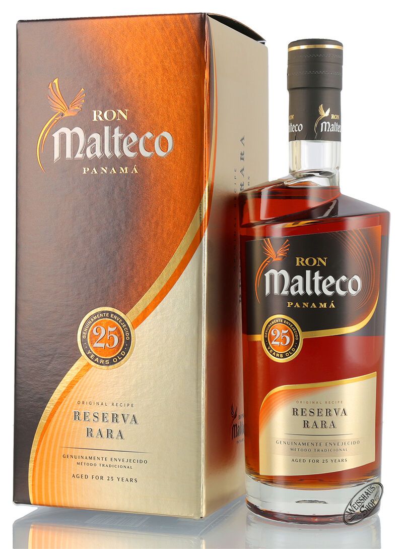 Malteco 25 YO Rum 40% vol. 0,70l Malteco 25 YO Rum 40% vol. 0,70l
