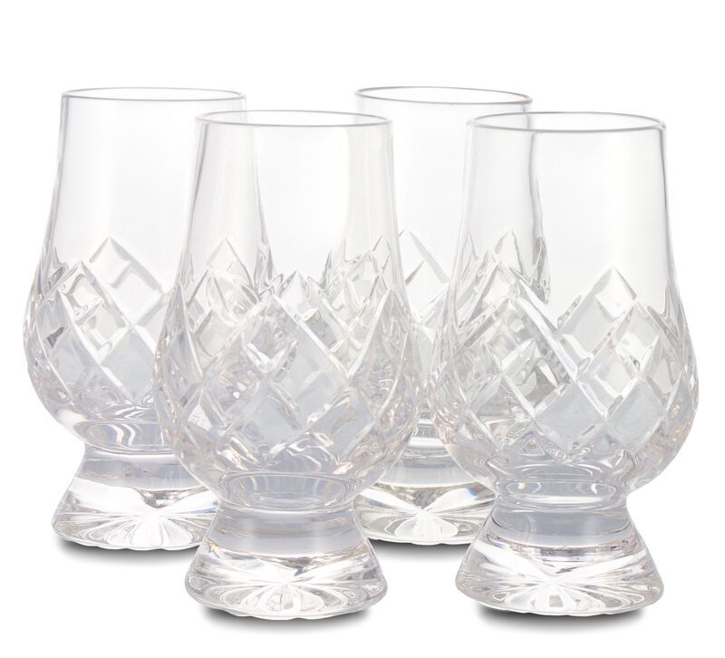 The Glencairn Glass - Crystal Cut 4er Tasting Set The Glencairn Glass - Crystal Cut 4er Tasting Set