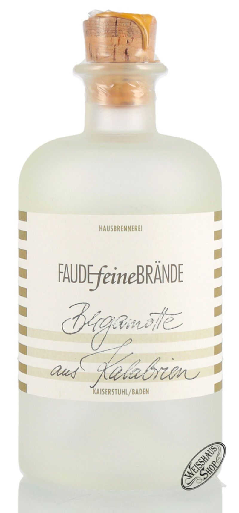 Faude feine Brände Bergamotte aus Kalabrien Geist 42% vol. 0,50l Faude feine Brände Bergamotte aus Kalabrien Geist 42% vol. 0,50l