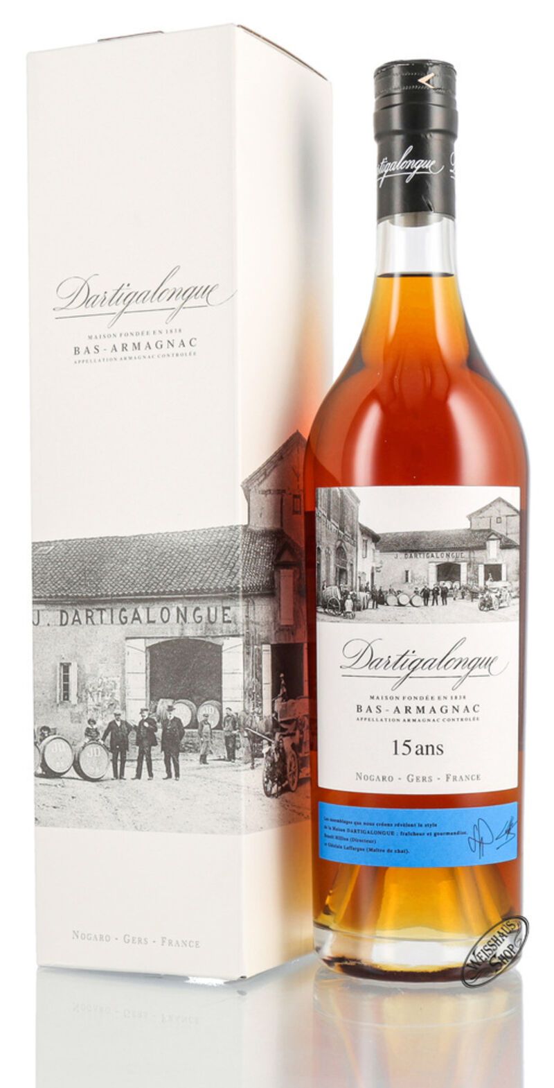 Dartigalongue 15 YO Armagnac 40% vol. 0,70l Dartigalongue 15 YO Armagnac 40% vol. 0,70l