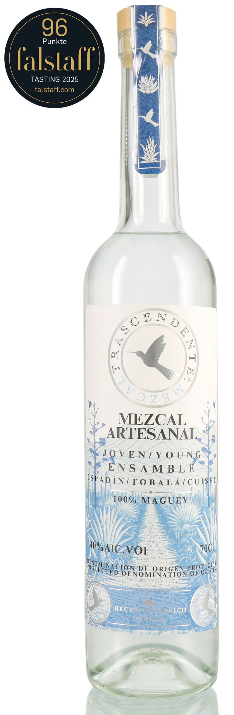 Trascendente Ensamble Mezcal 40% vol. 0,70l B-Ware