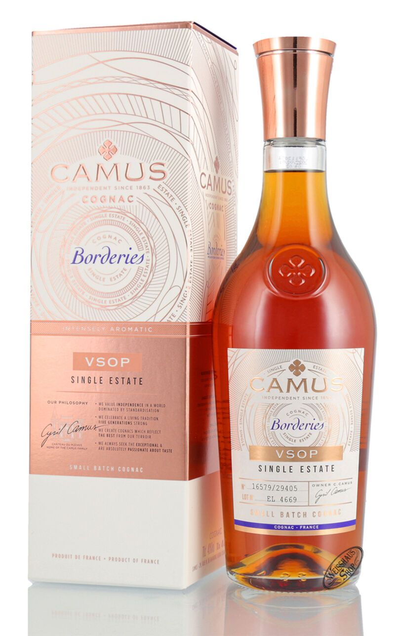 Camus VSOP Borderies Cognac 40% vol. 0,70l Camus VSOP Borderies Cognac 40% vol. 0,70l