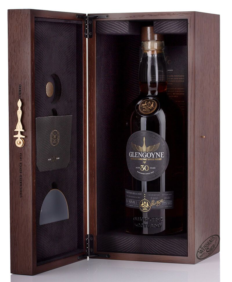 Glengoyne 30 YO Single Malt Whisky 46,8% vol. 0,70l Glengoyne 30 YO Single Malt Whisky 46,8% vol. 0,70l