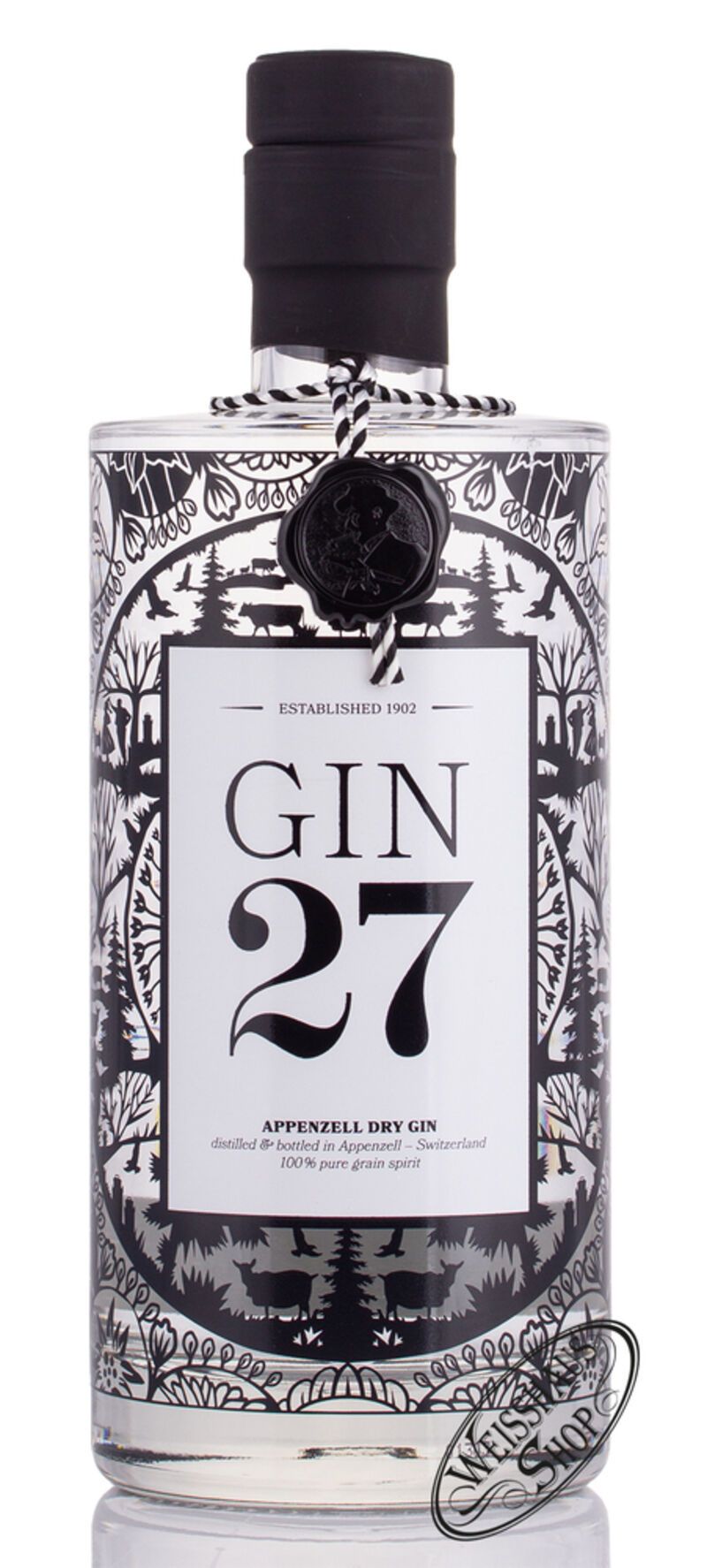 Gin 27 Appenzeller Dry Gin 43% vol. 0,70l