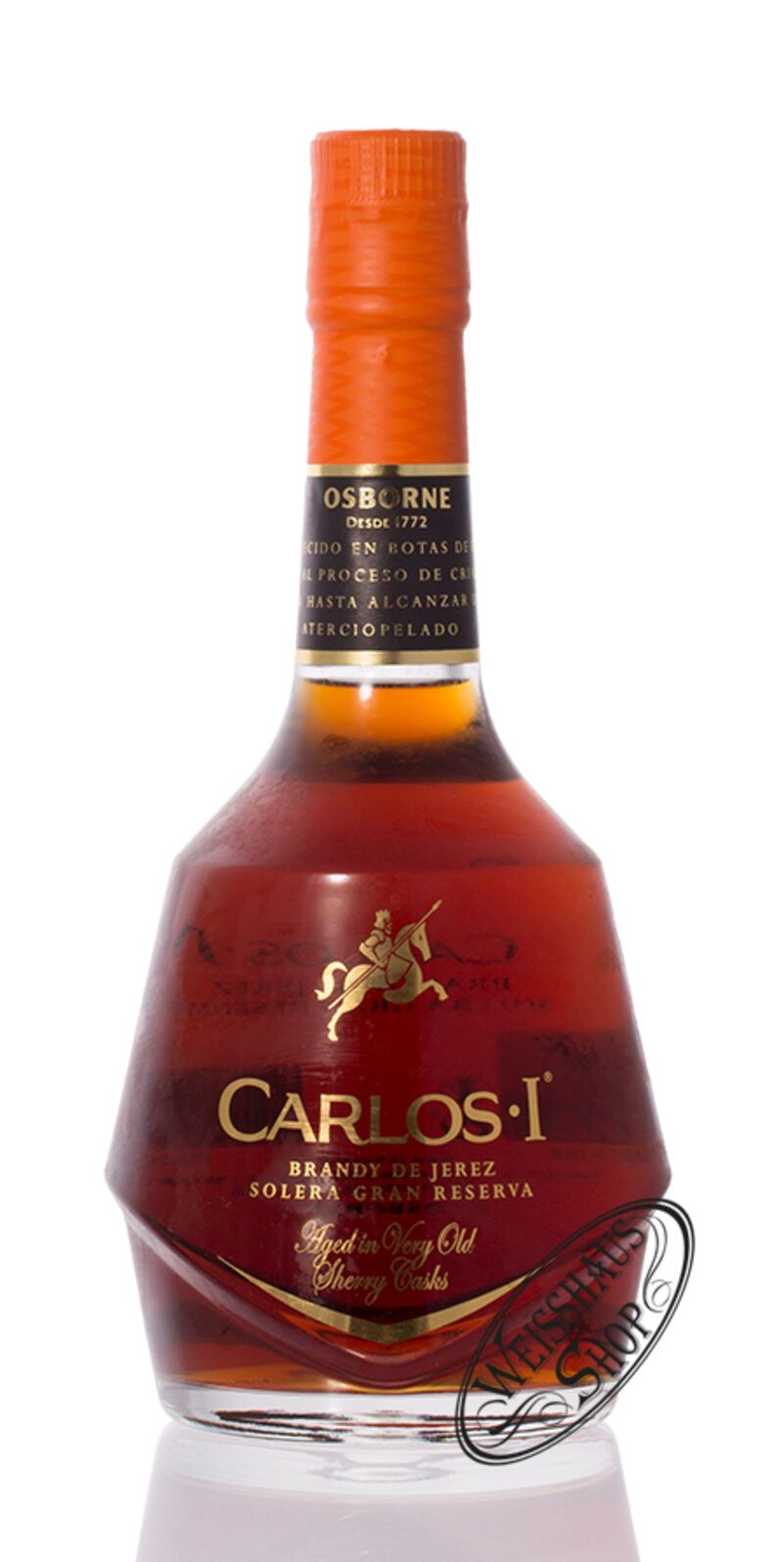 Carlos Primero I Brandy 40% vol. 0,70l B-Ware