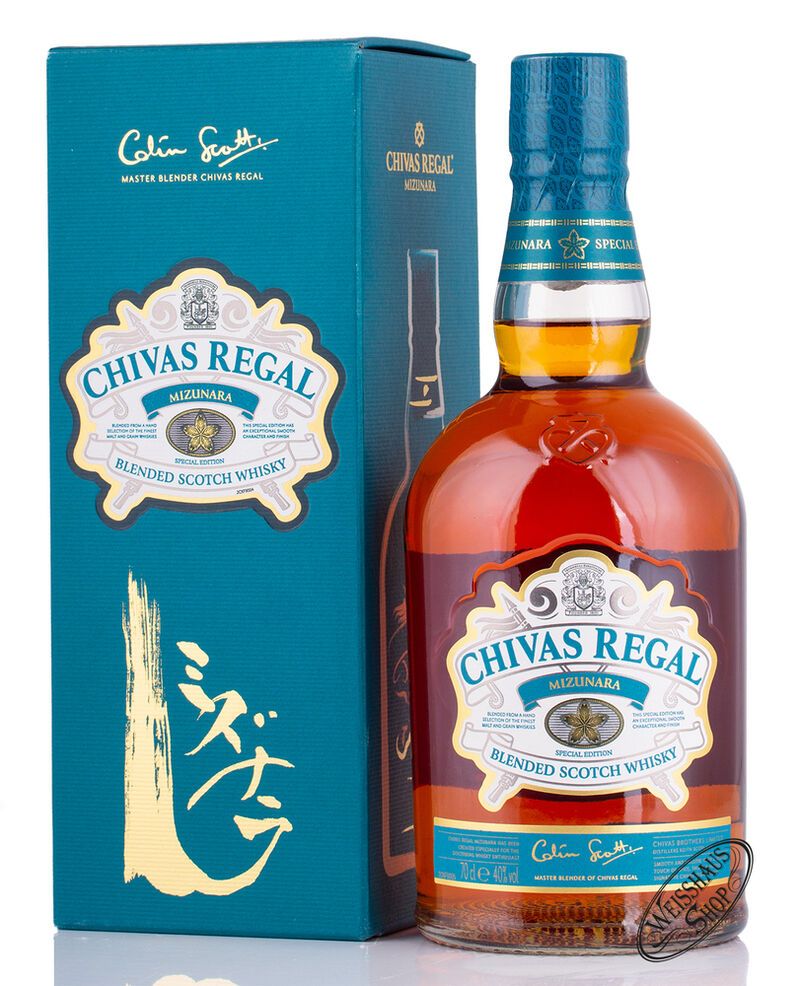 Chivas Regal Mizunara Whisky 40% vol. 0,70l Chivas Regal Mizunara Whisky 40% vol. 0,70l