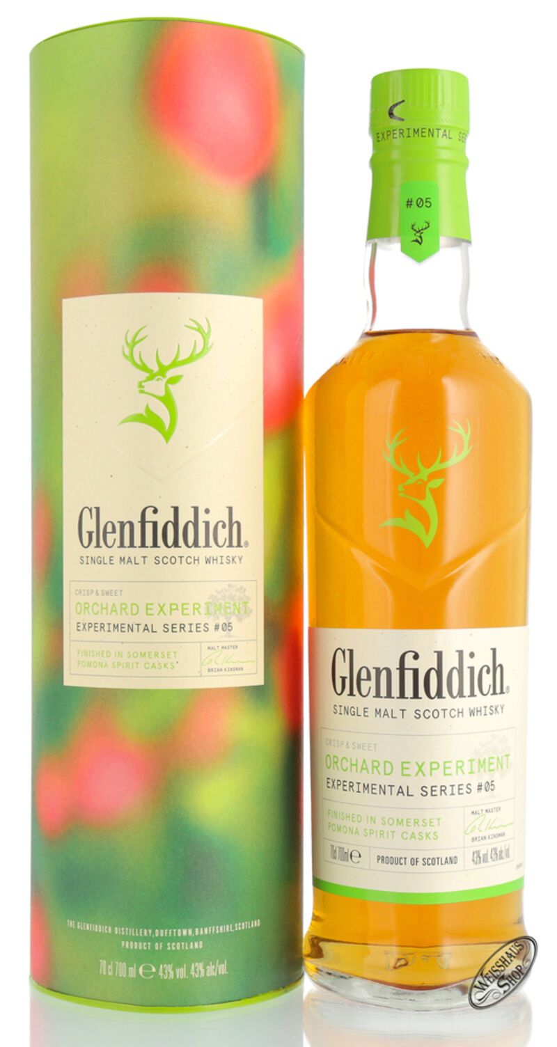 Glenfiddich Orchard Experiment Whisky 43% vol. 0,70l Glenfiddich Orchard Experiment Whisky 43% vol. 0,70l