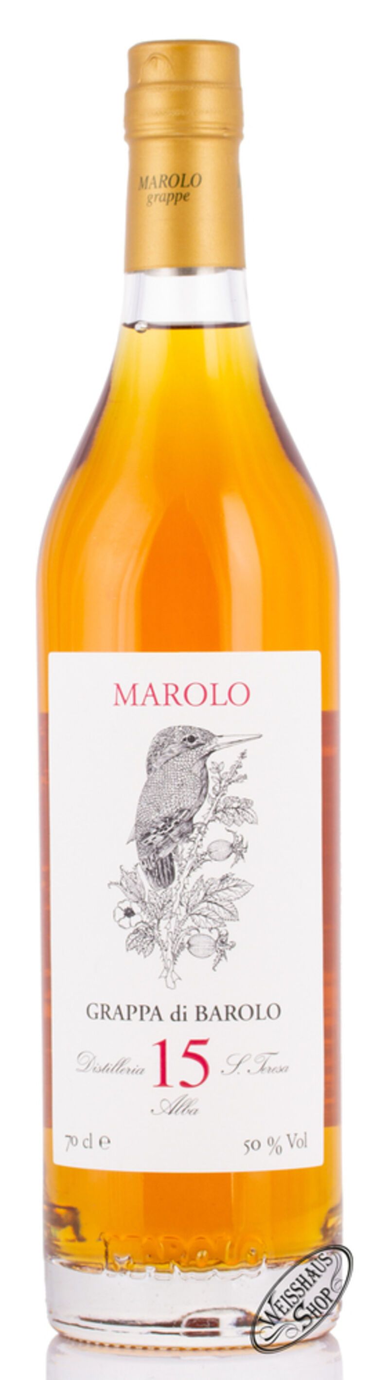 Marolo Grappa Barolo 15 YO 50% vol. 0,70l