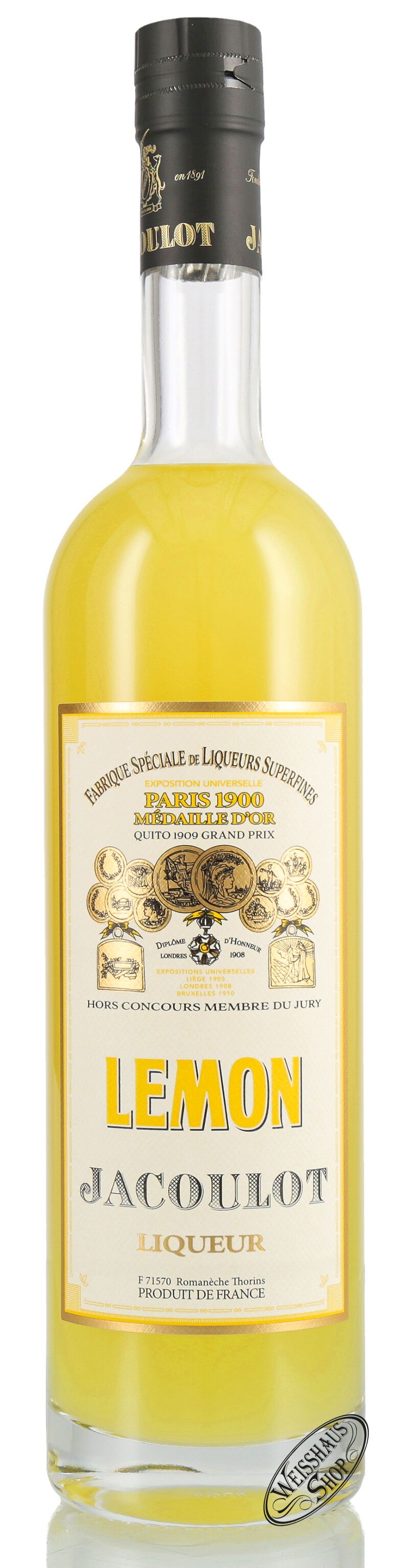 Jacoulot Zitronen Likör 26% vol. 0,70l Jacoulot Zitronen Likör 26% vol. 0,70l
