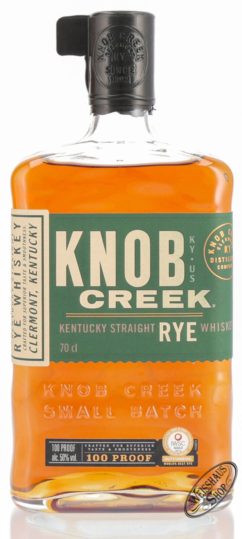 Knob Creek Rye Whiskey 50% vol. 0,70l Knob Creek Rye Whiskey 50% vol. 0,70l