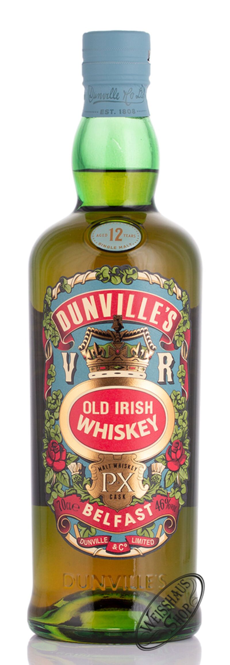 Dunville's 12 YO PX Finish Irish Whiskey 46% vol. 0,70l