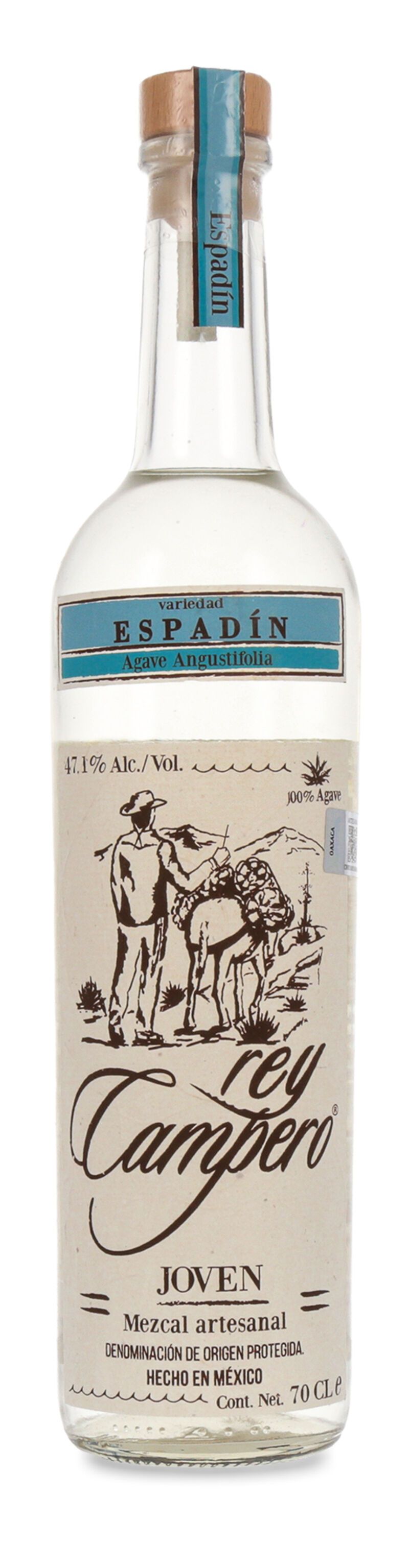 Rey Campero Mezcal Espadin 47,1% vol. 0,70l