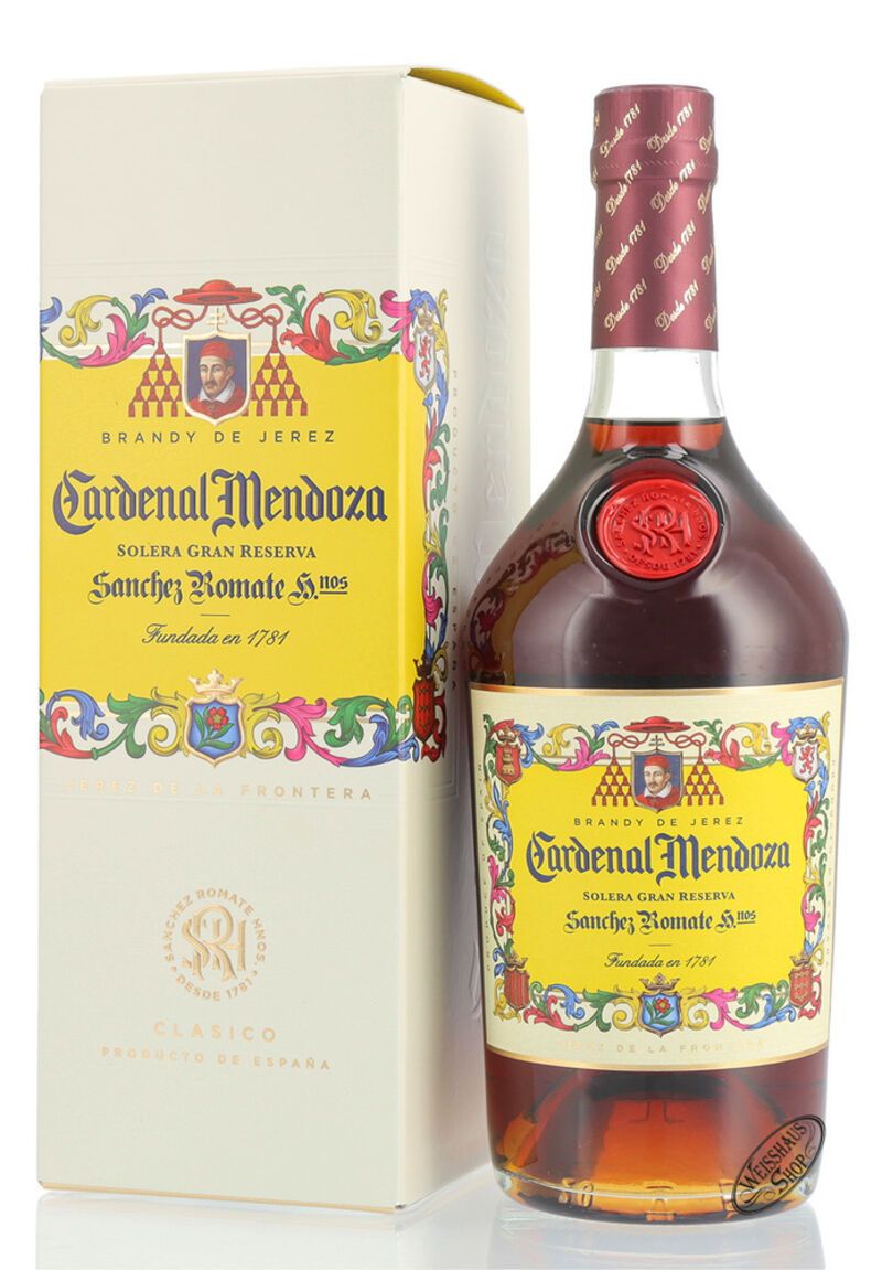 Cardenal Mendoza Solera Gran Reserva Brandy 40% vol. 0,70l B-Ware